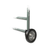 Koch 4076213 8 Gate Wheel Pack of 1, Farm Gate Wheel for Tube Fence, 1-5/8 Thru 2 Gate Frames, Prevents Gate Dragging, Black