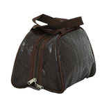 Kuber Industries Leather 18 Cms Brown Travel Bag (Newki3352)