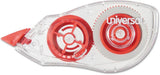 Universal Correction Tape Dispenser, NonRefillable, White Applicator, 0.2 x 315, 6/Pack