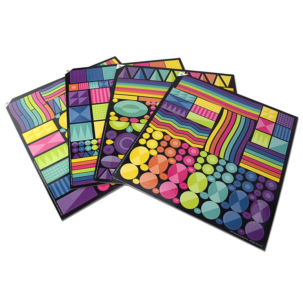 Colorforms Stickers for Kids, 70th Anniversary Box Set - Stickers for Adults, Arts and Crafts, Scrapbook Stickers, Kids Crafts,