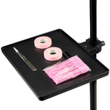 MoyRetty Lash Tray Holder (10.6x 8), Adjustable Plastic Essential Organizer Stand for Lash Techs, Perfect for Salon or Homes