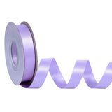 Ribest Light Purple Double Faced Satin Ribbon, 5/8 Inch 25 Yard Ribbon for Crafts Gift Wrapping Hair Bows Wedding Party Decorati