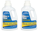 Armstrong 330806 Armstrong Once N Done Cleaner Concentrate, 1/2 Gallon (64OZ) 2 Pack,Multicolor