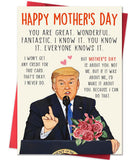 ACHICGIRL Funny Mothers Day Card, Humor Mothers Day Gifts for Mom from Daughter Son, Unique Mothers Day Card for Wife from Husba