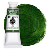 DA VINCI PAINTS Professional Artist Oil Paint, Sap Green, 37mL