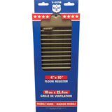 Registr Floor4X10Dlx Rv (Pack Of 1)