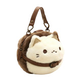 Calandis Cute Cat Plush Bag Stylish Funny Change Purse Gift Stuffed Toy Crossbody Bag Style A | Womens Handbags & Bags