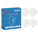 Zigbee Door Sensor 4 Pack, Mini Smart Door Sensor, Home Automation, Kid Safety, Compatible with SmartThings, Alexa, Home Assista