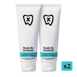 Made by Dentists Professional Enamel Rebuilding Toothpaste - 2 Pack - Remineralizing Nano Hydroxyapatite Toothpaste with Sodium 