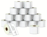 BETCKEY - Compatible DYMO 30323 (2-1/8 x 4) Shipping/Name Badge Labels, Perforated, Compatible with DYMO Labelwriter 450, 4XL, R