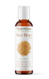 Rice Bran Oil 2 fl. oz. - 100% Pure & Natural Carrier Oil for Skin, Face, Body, and Hair Moisturizing. Great for DIY Creams, Lot
