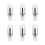 Makergroup T5 T10 Wedge Base LED Light Bulbs, 12VAC/DC 1Watt Warm White 2700K-3000K for Outdoor Landscape Lighting Deck Stair St