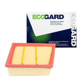 ECOGARD XA11581 Premium Engine Air Filter Fits 2018-2022 Ford EcoSport, 2019-2021 Figo, 2021-2023 Transit Courier