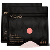 ProMix Nutrition Whey Protein Isolate Powder, 31g Grass Fed Whey Isolate, 6.6g BCAAs, Gluten Free, Keto Friendly, Strawberry, 5l