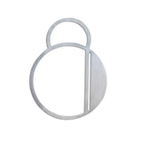 NACH Floating House Numbers, 6 inch Stainless Steel House Numbers for Outside - Number 8, Mid Century House Numbers with Mountin
