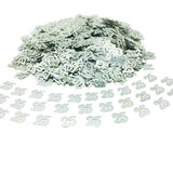 25th Birthday Confetti Number 25 Confetti 25th Anniversary Party Confetti for Party Table Decoration Supplies or DIY (Silver 1.5 Oz 1500 Pieces)
