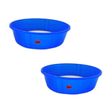 SNKM? Plastic Mesh Atta Chalni for Kitchen Round Shaped | Flour, Spices Powder Fine Net Sieve for Kitchen (Capacity 500gm Each