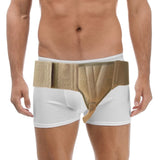 FlexaMed Hernia Gear Left Side Inguinal Hernia Groin Belt Beige (XL 4448)