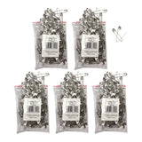 Safety Pins 2, 144 Per Pack, 5 Packs