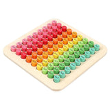 ECOMISTIQ Wooden Multiplication & Math Table Board Game, Kids Montessori Learning Toys | Mathematics Educational