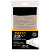 Lineco, Binding Thread 50 Yards, AcidFree, for Bookbinding Hand Sewing, Beige