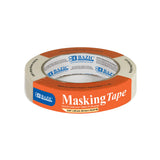BAZIC General Purpose Masking Tape 0.94 X 2160 (60 Yards), Paper Tape Painting Decorating Labeling Art Crafts for Home Office,