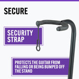 On-Stage Xcg4 Black Tripod Guitar Stand, Single