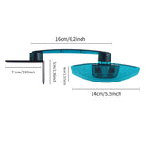 1 PCS Document Holder Clip for Typing Reading Document Copy Folder, Green