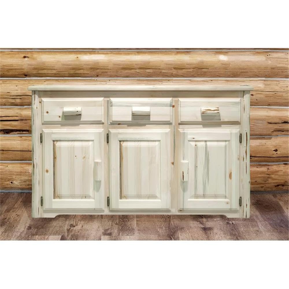 Montana Woodworks Montana Collection Sideboard, Ready To Finish