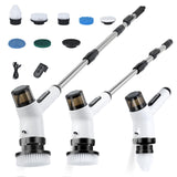 OTraki 11 in 1 Electric Spin Scrubber Cordless with 2 Adjustable Speeds