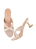 Shoetopia Embellished Golden Sparkle Block Heeled Sandals For Women & Girls /Eu39,Gold,6,B0DK74TL2F