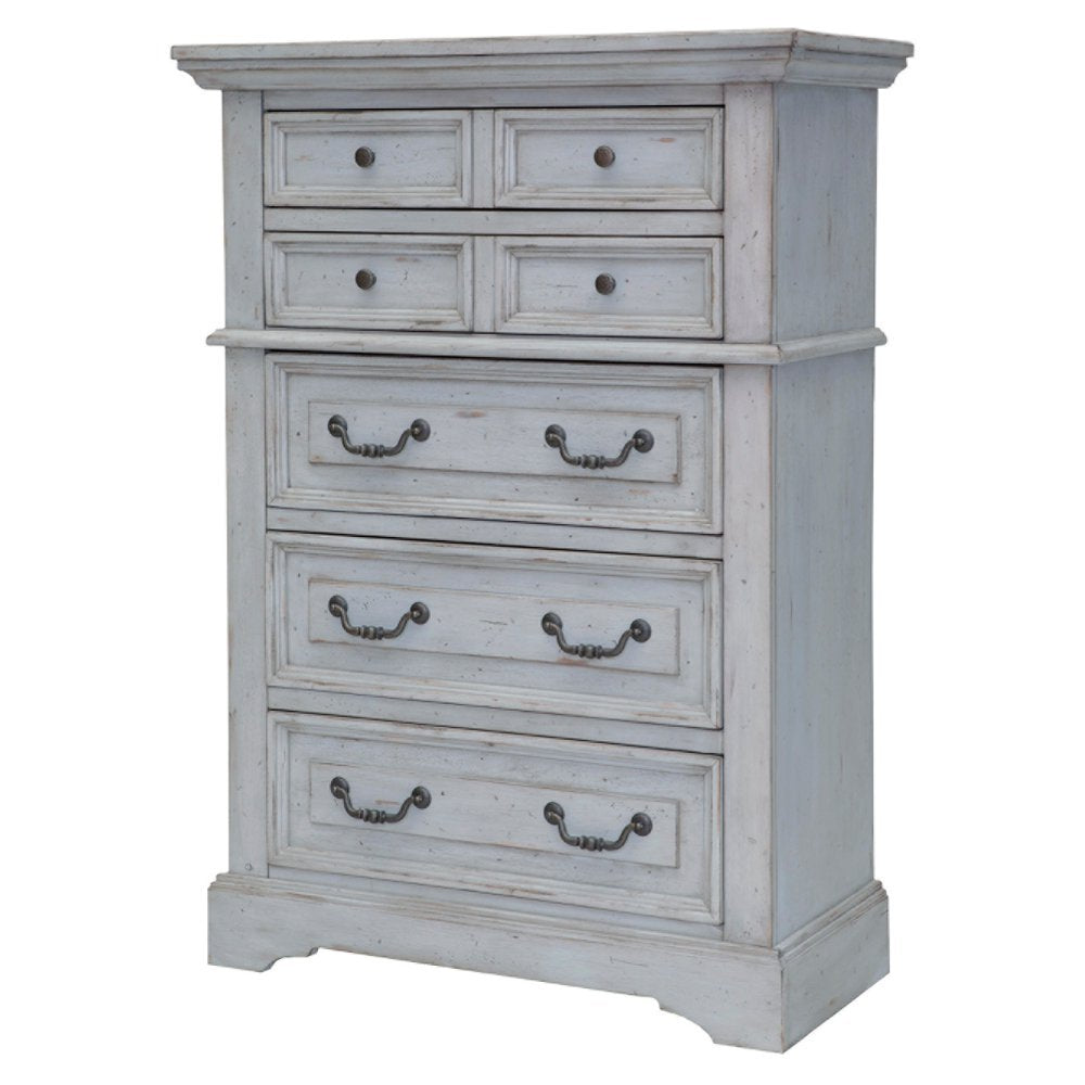 American Woodcrafters Stonebrook Chest, 1, Antique Grey