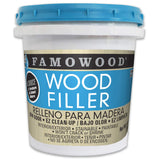 FamoWood 40022142 Latex Wood Filler Pint, Walnut