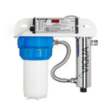VIQUA VH200F10 Home Stainless Steel Ultraviolet Water System with Integrated Pre Filter System 9 GPM 35W