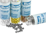 Crimp Beads Variety Pack Size 1 600/Pkg-Silver-, Gold-, Copper- & Black-Plated