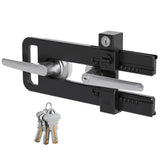 AST Double Door Lockout Device, French Door Reinforcement Lock with 3 Keys, Lockout to Double Door Knobset and Handleset, Childp