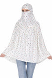 Stepalzz Vexa Cotton Scarf Mask For Women, Dupatta Style Face Cover, Lightweight Breathable Universal Size, Pack Of 1