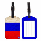 Nutcase Designer Luggage Travel Baggage Tags Single Tag With Name Card Inside Russia