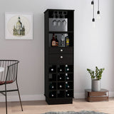 Classic Bar Cabinet -Living Room -Black