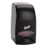 Scott Essential High Capacity Manual Soap and Hand Sanitizer Dispenser (92145), Black, 1.0 L Capacity, 4.85 x 8.36 x 5.43 (Qty 1