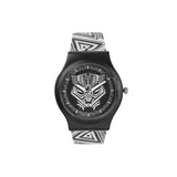 Marvel Black Panther Kids Wrist Watch - Round Analogue Cartoon Watch For Boys & Girls | Multicolor Dial & Strap | Avengers Super