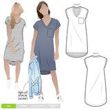 Style Arc Sewing Pattern Richie Knit Tunic Dress (Sizes 1830)