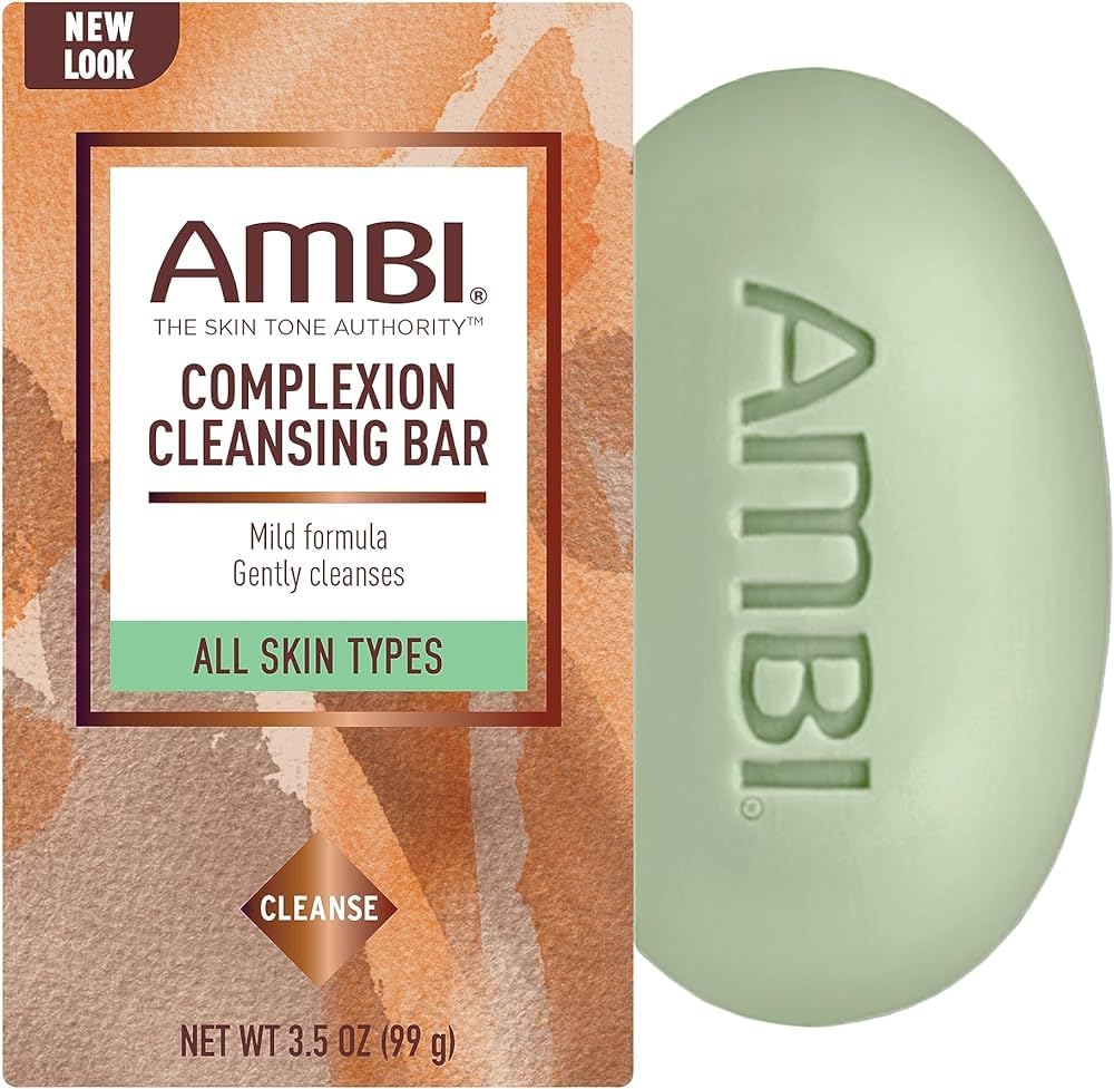 Ambi Complexion Cleansing Bar Soap, 3.5 oz (Pack of 3)