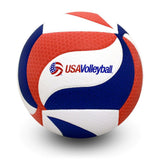 Molten FLISTATEC Volleyball - Official Volleyball of USA Volleyball, Red/White/Blue, USAV Official - Red, White, Blue (V5M5000-3