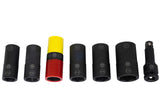 Lisle 12950 Flip Socket Set 7pc