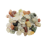 450PCS Rutilated Quartz Natural Irregular Chip Stone Beads 5-8mm Gemstones Crystal Loose Bead for Jewelry Making Bracelet Neckla