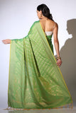 Dhruvi Trendz Womens Cotton Silk Saree Dt-S2229 (Dt-S2229_Green)
