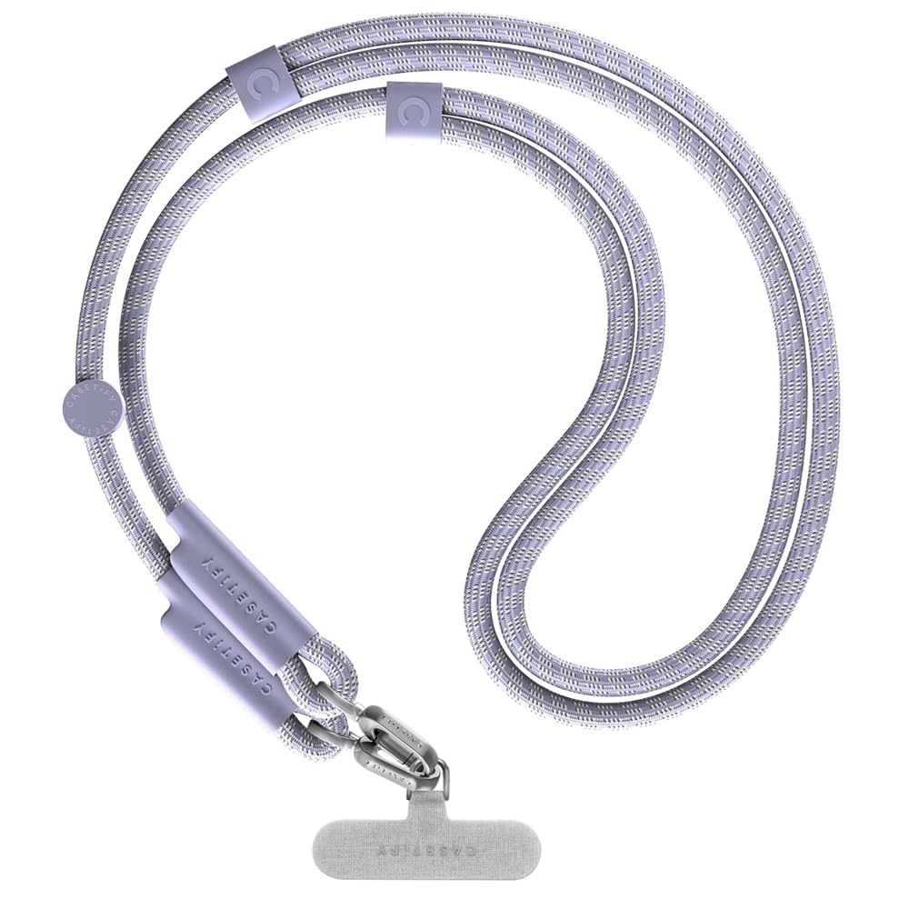Blue String Castify Casetify 8Mm Rope Cross Body Strap With Card - Soft Blue– Slickpurchase