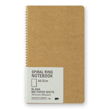Travelers 15245006 Notebook Spiral Ring, A5 Slim, Unruled, Md White, Polar Bear, 2 Pack
