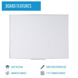 Magnetic Porcelain Dry-Erase Planning Board